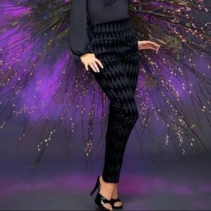 ⚡️PUG LBC flocked harlequin high waist pants